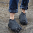 Waterproof Shoe Covers Upgraded,Rain Shoe Covers Reusable Silicone Non Slip Shoe Covers for Outdoor,Rain Shoe Covers for Women and Men, Thickened Wear Rainproof And Waterproof Shoe Cover White