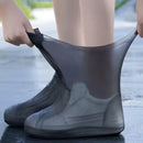 Waterproof Shoe Covers Upgraded,Rain Shoe Covers Reusable Silicone Non Slip Shoe Covers for Outdoor,Rain Shoe Covers for Women and Men, Thickened Wear Rainproof And Waterproof Shoe Cover White