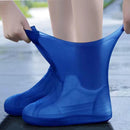 Waterproof Shoe Covers Upgraded,Rain Shoe Covers Reusable Silicone Non Slip Shoe Covers for Outdoor,Rain Shoe Covers for Women and Men, Thickened Wear Rainproof And Waterproof Shoe Cover white, yellow, blue, , and red