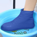 Waterproof Shoe Covers Upgraded,Rain Shoe Covers Reusable Silicone Non Slip Shoe Covers for Outdoor,Rain Shoe Covers for Women and Men, Thickened Wear Rainproof And Waterproof Shoe Cover white, yellow, blue, , and red