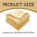 Soft Warm Blanket - Pure Cotton Lightweight Bedding | Breathable & Big Size 200*230cm | Cozy Cotton Blanket for Sofa & Bed | Warm & Soft Home Textiles for Year-Round Use(I) K