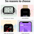 Smart Watch for Android and iPhone,Full Touch Screen with Call Function, Fitness Tracker for Music and Sleep Monitoring, IP67 Waterproof Smartwatch Compatible Unisex Design C