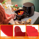 Air Fryer Baking Cups, Suitable for Microwave and Oven, Silicone Baking Ramekins for Muffins, Puddings, Eggs and Cupcakes, Silicone Muffin Cups for Air Fryer (Black/1 Pcs) 2.36x2.95 2.36" x 2.95" Black
