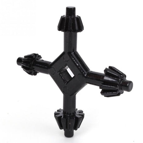 4 in 1 Drill Chuck Key Wrench, 1/4
