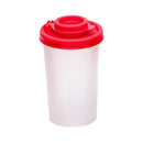 Salt And Pepper Shakers Moisture Proof,Plastic Salt Shakers,Salt Shaker To Go Camping Picnic Outdoors Kitchen Lunch Boxes Travel Spice Set Clear With Red Covers Lids Plastic Airtight Dispenser,1PCS 3PCS