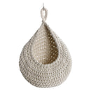 Woven Breads Baskets, Oval Small Fruit Baskets, Stackable Plastic Wicker Baskets for Serving Vegetables, Kitchen, Restaurant, Outdoor, Imitation Rattan, 1 Pcs, 7.48x5.11x2.75 11.02" x 8.27" Beige