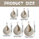 Woven Breads Baskets, Oval Small Fruit Baskets, Stackable Plastic Wicker Baskets for Serving Vegetables, Kitchen, Restaurant, Outdoor, Imitation Rattan, 1 Pcs, 7.48x5.11x2.75 11.02" x 8.27" Beige