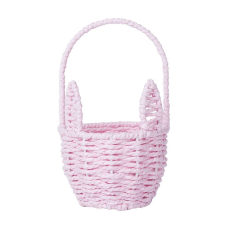 Woven Breads Baskets, Oval Small Fruit Baskets, Stackable Plastic Wicker Baskets for Serving Vegetables, Kitchen, Restaurant, Outdoor, Imitation Rattan, 1 Pcs, 7.48x5.11x2.75 4.88