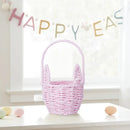 Woven Breads Baskets, Oval Small Fruit Baskets, Stackable Plastic Wicker Baskets for Serving Vegetables, Kitchen, Restaurant, Outdoor, Imitation Rattan, 1 Pcs, 7.48x5.11x2.75 4.88" x 8.19" Yellow