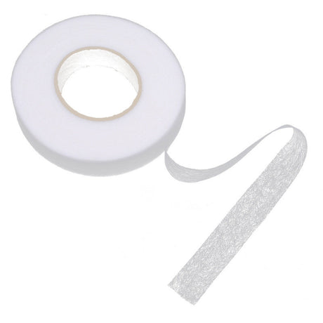 White No Sew Hemming Tape Double Sided,No Sewing Hemming Tape,Fabric Adhesive Tape,Fabric Tape For Hemming,No Sew Hemming Tapes For Pants Curtains Dresses Clothes Fabric Crafting Projects 1.5 cm White