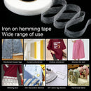 White No Sew Hemming Tape Double Sided,No Sewing Hemming Tape,Fabric Adhesive Tape,Fabric Tape For Hemming,No Sew Hemming Tapes For Pants Curtains Dresses Clothes Fabric Crafting Projects 1.5 cm White