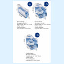 Fridge Water Dispensers Bottle with Leak-proof Spigot and Convenient Handle Plastic Cold Juice Beverage Dispenser Jug for Party Refrigerator Drink Juice Iced Tea, 1.5 Gallon, 1 Pcs, 13.78x4.92x8.46 13.78" x 4.92" x 8.46" Clear