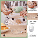 Hand Mixer Electric - Food Chopper - Onion Cutter - Food Processor - Multi-Chopper - Vegetable Cutter - Kitchen Mixer - Whisk - Cordless - Rechargeable - Garlic Cutter - Cream Whipper - Mini Blender - Baking Utensils - White - 1 Piece