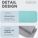 Kitchen paper towel/dishcloth/microfiber cleaning cloths | Lint-free | Reusable for home, kitchen, car | Strong water absorption, washable | No streaks, ideal for dishes, glasses, and countertops (20 pieces)