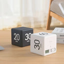 Kitchen Timer - Timer - Cube Timer - Flip Timer - Digital Kitchen Timer - Pomodoro Timer - Time Management - Study Timer - Visual Timer - Kitchen Timer - Countdown - Desk Accessories - Kitchen Timers - Gravity Timer - Black - 1 Piece
