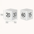 Kitchen Timer - Timer - Cube Timer - Flip Timer - Digital Kitchen Timer - Pomodoro Timer - Time Management - Study Timer - Visual Timer - Kitchen Timer - Countdown - Desk Accessories - Kitchen Timers - Gravity Timer - Black - 1 Piece