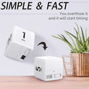 Kitchen Timer - Timer - Cube Timer - Flip Timer - Digital Kitchen Timer - Pomodoro Timer - Time Management - Study Timer - Visual Timer - Kitchen Timer - Countdown - Desk Accessories - Kitchen Timers - Gravity Timer - Black - 1 Piece