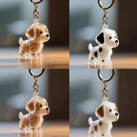 Keychain - Pet Hair - Storage Box - Pendants - Capsule Toy - Dog Hair Capsule - Memorial Pendant - Bag Keychain - Pendants - Memory Capsule Pendant - Cat Hair Collection - DIY - 1 Piece