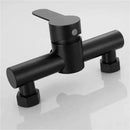 Shower tap - Shower mixer - Matte black - Bathroom tap - Surface-mounted - Single lever mixer - Shower tap - Sanitary - Bathroom accessories - Shower mixer - Modern design - Black - 1 piece