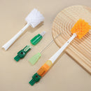 Bottle Brush - 5-in-1 Baby Bottle Cleaning Brush - Multifunctional for baby teats, straws, glass cups and thermoses - Ideal for home use