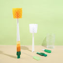 Bottle Brush - 5-in-1 Baby Bottle Cleaning Brush - Multifunctional for baby teats, straws, glass cups and thermoses - Ideal for home use