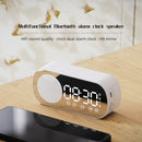 Alarm clock radio - mains powered alarm clock radio - child's alarm clock - digital alarm clocks - analog alarm clock - digital alarm clock - digital bedroom alarm clock - Bluetooth speaker - speaker - mirror with light - portable radio - pink - 1 piece