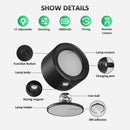 Night Light - Table Lamp - Bedside Lamp - Mood Lamp - Wireless Table Lamp - Rechargeable Lamp - LED Night Lamp - Touch Lamp - Dimmable Lamp - Desk Lamp - Mood Lighting - Portable Lamp - Bedroom Lamp - Modern Design - USB Rechargeable - Black - 1 Piece