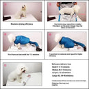 Dog Hair Dryer - Dog Drying Bag - Dog Water Blower - Dog Bathrobe - Dog Hair Dryer - Coat Care - Dog Towel - Animal Supplies - Grooming Salon - Bellows - Dog Hair Dryer - Quick-Drying Size M - Blue - 1 Piece