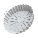 Baking - Baking supplies - Airfryer baking - Baking tray - Kitchen utensils - Baking pan - Cake moulds - Silicone baking moulds - Silicone baking mat - Silicone mould - Silicone kitchen utensils - Gray - Round baking tray - 1 piece