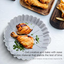 Baking - Baking supplies - Airfryer baking - Baking tray - Kitchen utensils - Baking pan - Cake moulds - Silicone baking moulds - Silicone baking mat - Silicone mould - Silicone kitchen utensils - Gray - Round baking tray - 1 piece