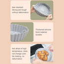 Baking - Baking supplies - Airfryer baking - Baking tray - Kitchen utensils - Baking pan - Cake moulds - Silicone baking moulds - Silicone baking mat - Silicone mould - Silicone kitchen utensils - Gray - Round baking tray - 1 piece