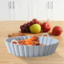Baking - Baking supplies - Airfryer baking - Baking tray - Kitchen utensils - Baking pan - Cake moulds - Silicone baking moulds - Silicone baking mat - Silicone mould - Silicone kitchen utensils - Gray - Round baking tray - 1 piece