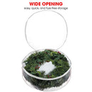 Storage bag - Christmas wreath organizer - Transparent Christmas wreath - Storage box - Christmas tree storage bag - Wreath organizer - Artificial wreath organizer - Organizer - With handle - White - 60 cm - 2 pieces