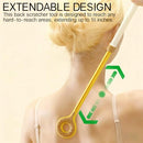 Massager - Back Massager - Telescopic Massager - Portable Massager - For Men, Women, Fathers, Mothers - Women's Gifts - Father's Gifts - Mother's Gift - Festive Gift - Christmas Gift - Yellow - 1 Piece