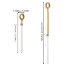 Massager - Back Massager - Telescopic Massager - Portable Massager - For Men, Women, Fathers, Mothers - Women's Gifts - Father's Gifts - Mother's Gift - Festive Gift - Christmas Gift - Yellow - 1 Piece