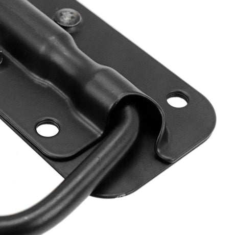 Handle - Tool Box Handle - Cabinet Handle - Tool Handle - Tool Set Handle - Tool Case Handle - Tool Bag Handle - With Grip - Black - Pack of 2