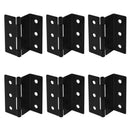 Hinges - Triple hinges - Cabinets - Kitchen cabinet - Wardrobe - Wooden cabinet - Door stopper - Cabinet - Trash can - Wardrobe - Suitcase hand luggage - Suitcase - Iron - Black - 6 pieces