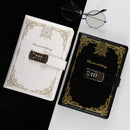 Diary - Journal - diary with lock - password book - Notebook - notebook A5 - diary for adults - books - Retro - Creative - Christmas gifts - Christmas gifts for adults - gift for women - gift for men - 1 piece