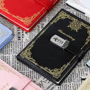 Diary - Journal - diary with lock - password book - Notebook - notebook A5 - diary for adults - books - Retro - Creative - Christmas gifts - Christmas gifts for adults - gift for women - gift for men - 1 piece