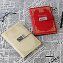 Diary - Journal - diary with lock - password book - Notebook - notebook A5 - diary for adults - books - Retro - Creative - Christmas gifts - Christmas gifts for adults - gift for women - gift for men - 1 piece