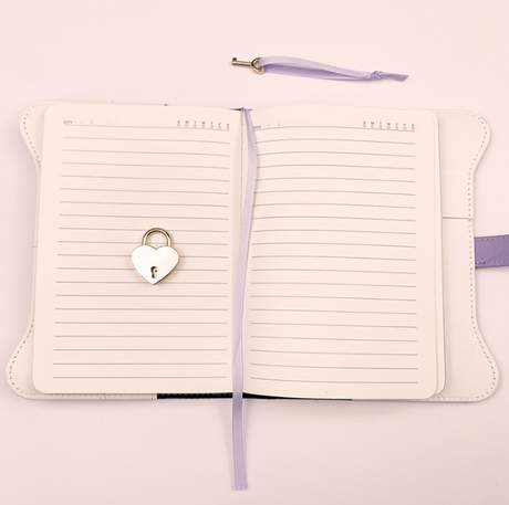 Diary - Journal - diary with lock - password book - Notebook - notebook b6 - diary for adults - books - Retro - Creative - Christmas gifts - Christmas gifts for adults - gift for women - gift for men - 1 piece