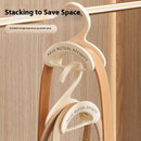 Bag Hanger - Wardrobe Organizer - Handbag Hanger - Clothes Hangers - Bag Storage - Coat Rack - Wardrobe Accessories - Shoulder Bag Holder - Bag Rack - Handbag Organizer - White - 5 pieces