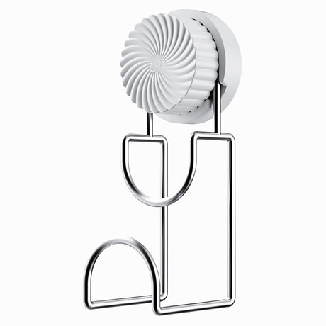 Bathroom Hooks - Towel Hook - Bathroom Accessories - Suction Cup Hooks - Sponge Holder - Kitchen Accessories - Hanging Hooks - Bathroom Organizer - Wall Hook - No Drilling - White - 1 Piece