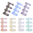 Binding Rings - Bookbinding Rings - Ring Binder - Loose-leaf Rings - Office Supplies - Scrapbooking - School Supplies - Notebook - Paper Organizer - Bookbinding - Craft Supplies - Paper Clip - 7 Colors - 7 Pieces