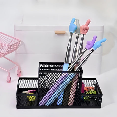 Pointer stick - Presentation pointer - Extendable pointer - Whiteboard accessories - Hand pointer - Blackboard pointer - Teaching materials - Office supplies - Teacher's gift - Digital whiteboard accessories - Pointer stick - 6 colors - 6 pieces