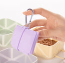 Foldable Dog Food Bowl - Dog Drinking Bowl - Dog Bowl - Travel Bowl - Water Bowl - Food Bowl - Dog Supplies - Hiking - Camping - On the Go - Silicone Bowl - Portable Food Bowl - Dog Accessories - Light Yellow - 1 Piece