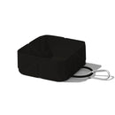 Foldable Dog Food Bowl - Dog Drinking Bowl - Dog Bowl - Travel Bowl - Water Bowl - Food Bowl - Dog Supplies - Hiking - Camping - On the Go - Silicone Bowl - Portable Food Bowl - Dog Accessories - Black - 1 Piece