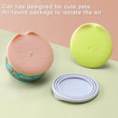 Can Lid - Keep-Fresh Lid - Cat Food Lid - Dog Food Lid - Silicone Lid - Cover Lid - Canned Food - Wet Food - Cans - Pet Supplies - Pet Accessories - Kitchen Utensils - Food Bowl Accessories - Multicolor - Pack of 3