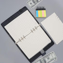 Notebook Refill A5 - Ring Binder Paper 6 Holes - Agenda Refill - Bullet Journal Paper - Refillable Notepad - Writing Paper - Planner Inserts - Office Supplies - School Supplies - To-Do List Check-Off -To Do List - White - 5 Pieces