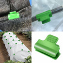 Greenhouse Clamps - Foil Clips - Pipe Clamps 16mm - Greenhouse Clips - Greenhouse Mounting - Tunnel Arch Clips - Vegetable Garden Accessories - Greenhouse - Fleece Cloth Holders - Bird Net Clamp - Insect Mesh Mounting - Garden Supplies - Plastic - Green -